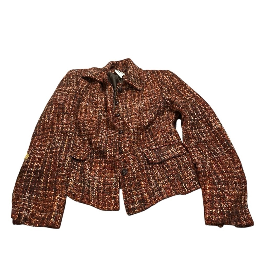 Women's Tweed Wool Blend Jacket